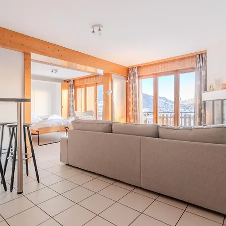 Greppons P 011 - Mountain 6 Pers Apartment Veysonnaz