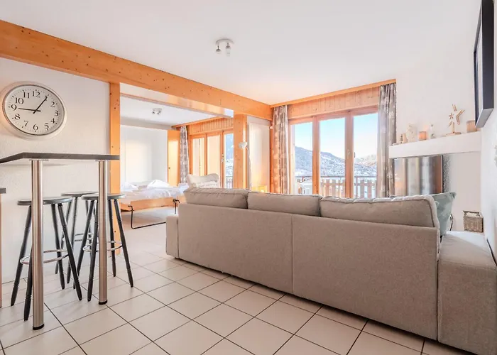 Greppons P 011 - Mountain 6 Pers Appartement Veysonnaz